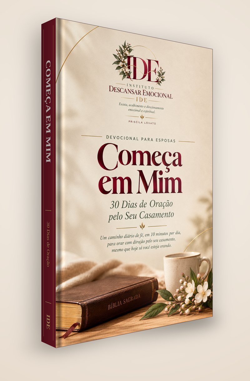 Capa do e-book Começa em Mim — 30 Dias de Oração pelo Seu Casamento